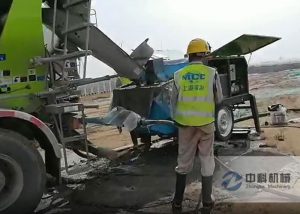 上海寶冶雄安新區(qū)液壓濕噴機(jī)施工視頻