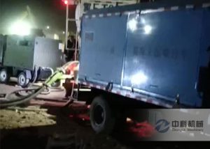 車(chē)載式雙噴頭濕噴機(jī)施工視頻