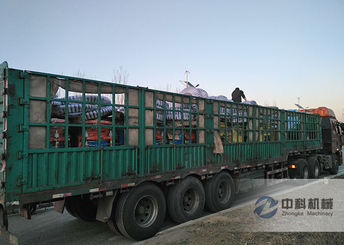 液壓濕噴機(jī)、混凝土噴漿機(jī)、雙液注漿機(jī)、噴漿機(jī)配件發(fā)貨現(xiàn)場（專車送貨）-1