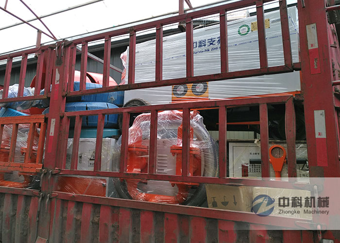 廣州雙液注漿機、水泥砂漿注漿機、灰漿攪拌機發(fā)貨現(xiàn)場-0