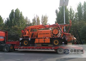 混凝土濕噴臺車發(fā)貨現(xiàn)場
