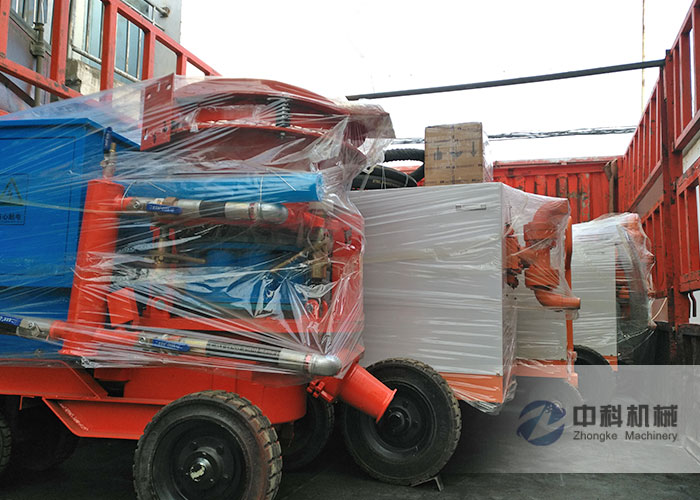 廈門液壓注漿機(jī)、PZ-6噴漿機(jī)發(fā)貨現(xiàn)場-0