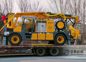 ZHSP3016工程底盤混凝土濕噴臺(tái)車發(fā)貨現(xiàn)場(chǎng)
