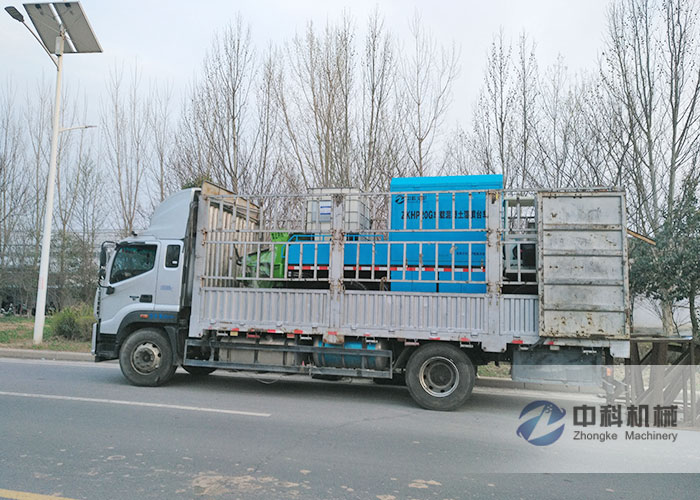 ZKHP20G車載混凝土濕噴臺車發(fā)貨現(xiàn)場-0