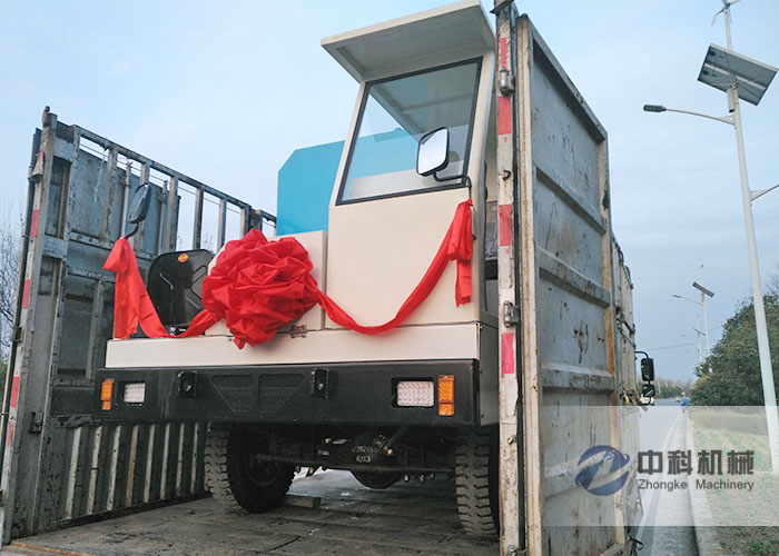 ZKHP20G車載混凝土濕噴臺車發(fā)貨現(xiàn)場-1